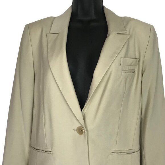 PINK Tartan Tan Blazer Size  12 - Picture 3 of 6